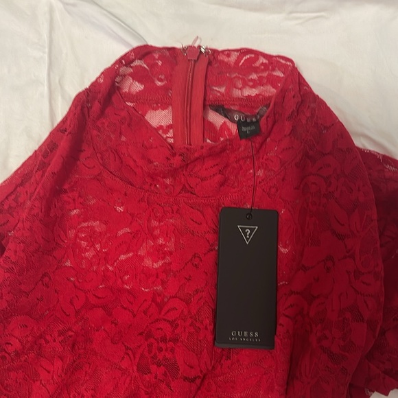 Red guess body suite - Picture 8 of 8